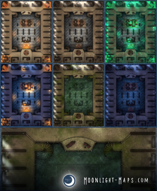 City Library – Moonlight Maps