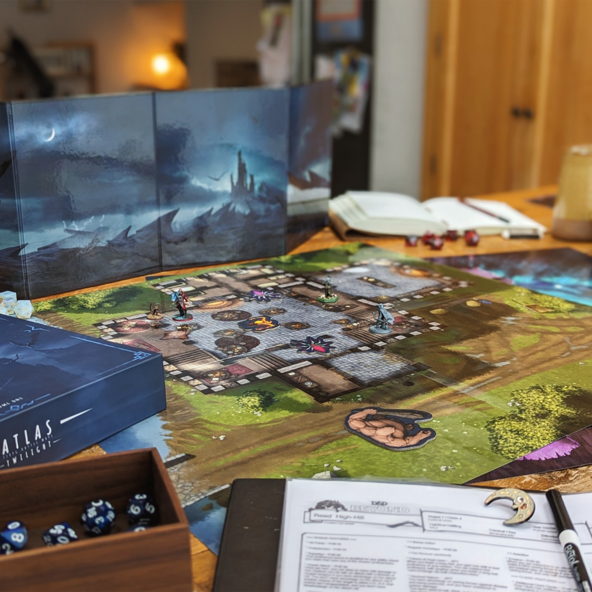Rpg Atlas Map ATLAS physical TTRPG battle maps – Moonlight Maps