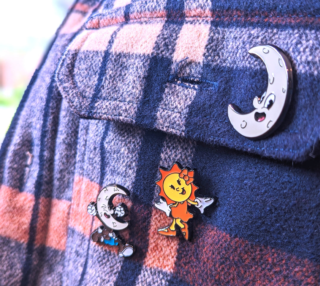 Moon Boy pin set