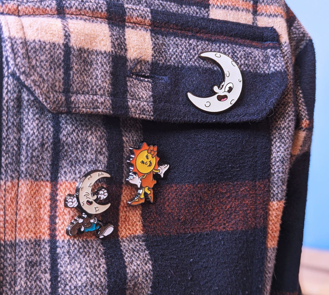 Moon Boy pin set