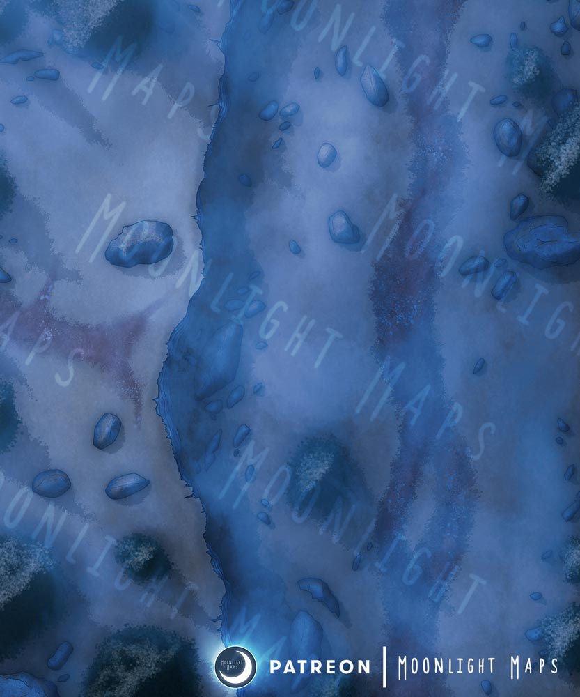Ambush Ridge map variant with fog in the path