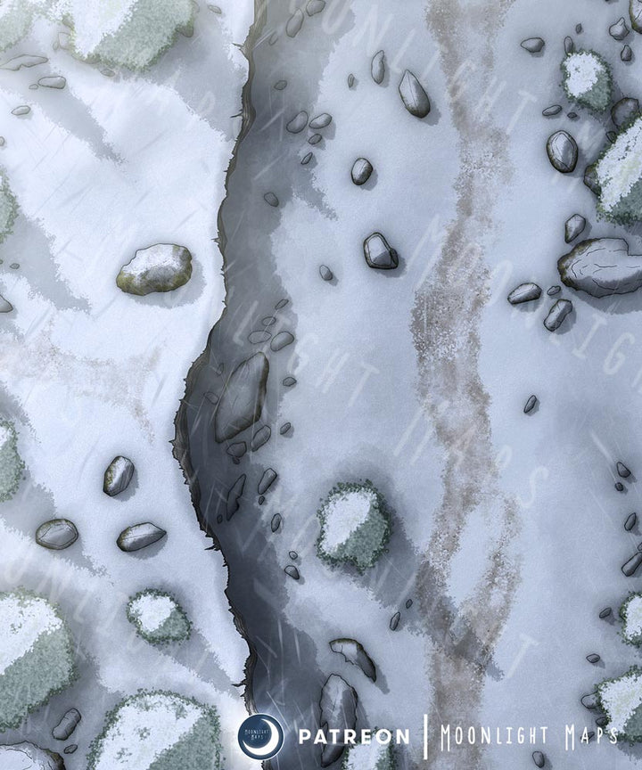 Ambush Ridge snow day map variant