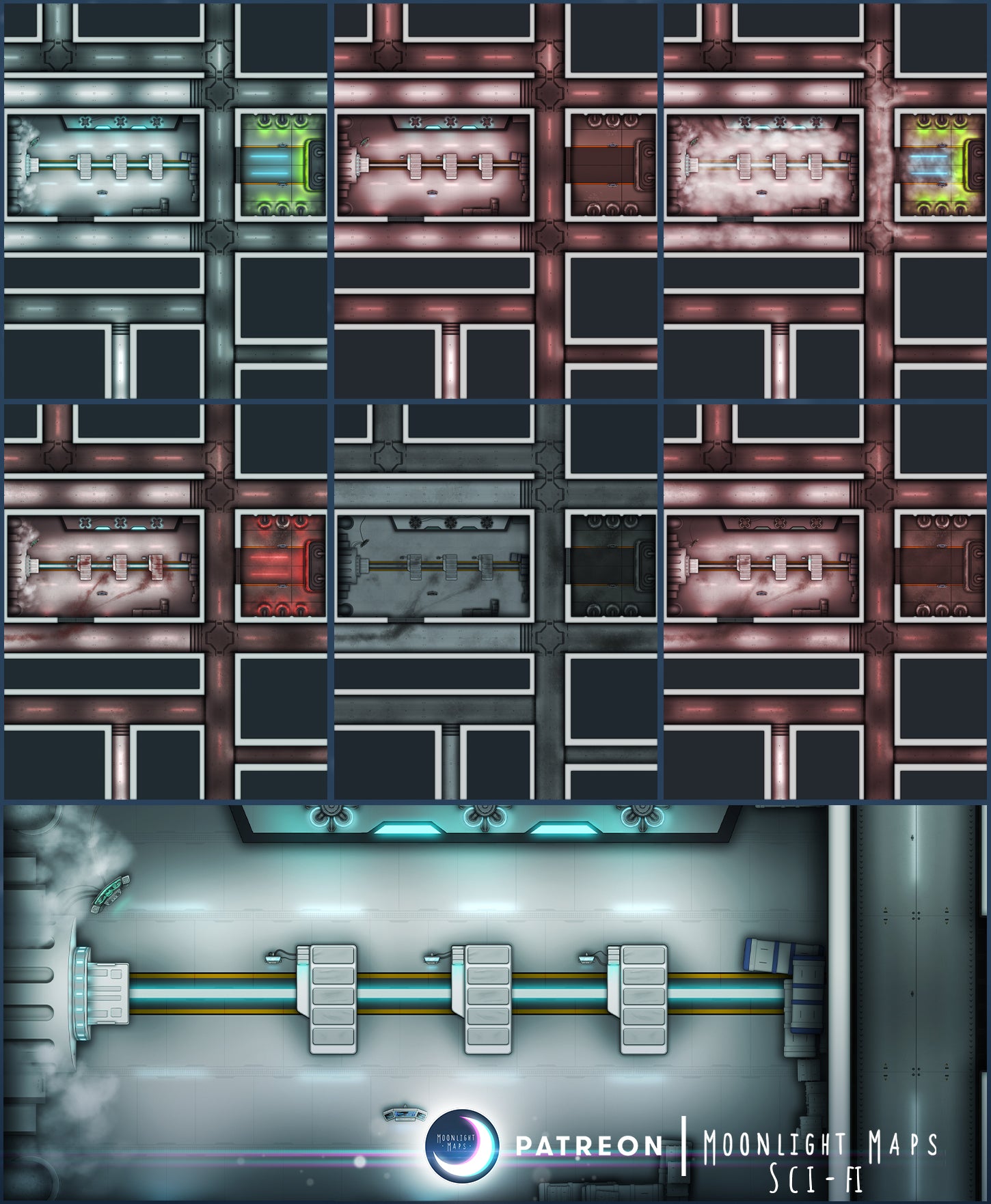 Science Bay – Moonlight Maps