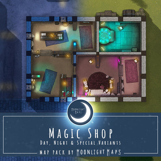 Magic Shop – Moonlight Maps