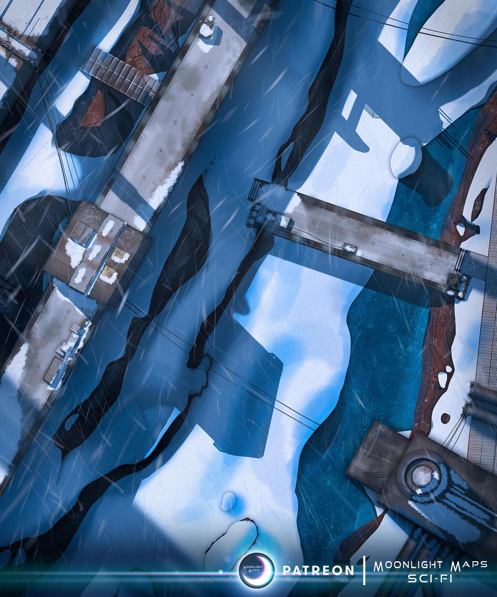 Scifi and Cyberpunk TTRPG Battle Maps – Tagged